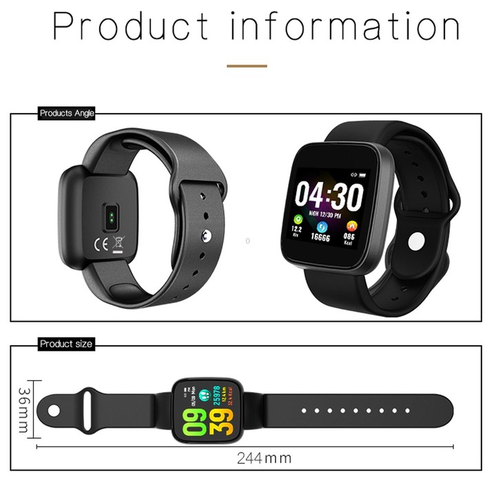 B9 1.28 inch TFT Touch Screen IP67 Waterproof Smart Bracelet, Support Sleep Monitor / Heart Rate Monitor / Blood Pressure Monito
