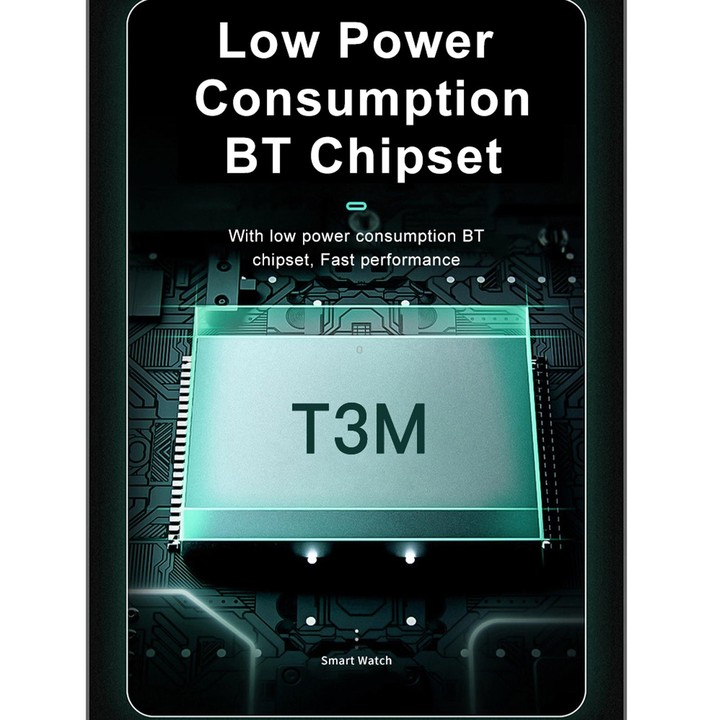 T3M 1.3 inch Color Screen Music Smart Bracelet, Built-in MP3, Support Sleep Monitor / Heart Rate Monitor / Blood Pressure Monito