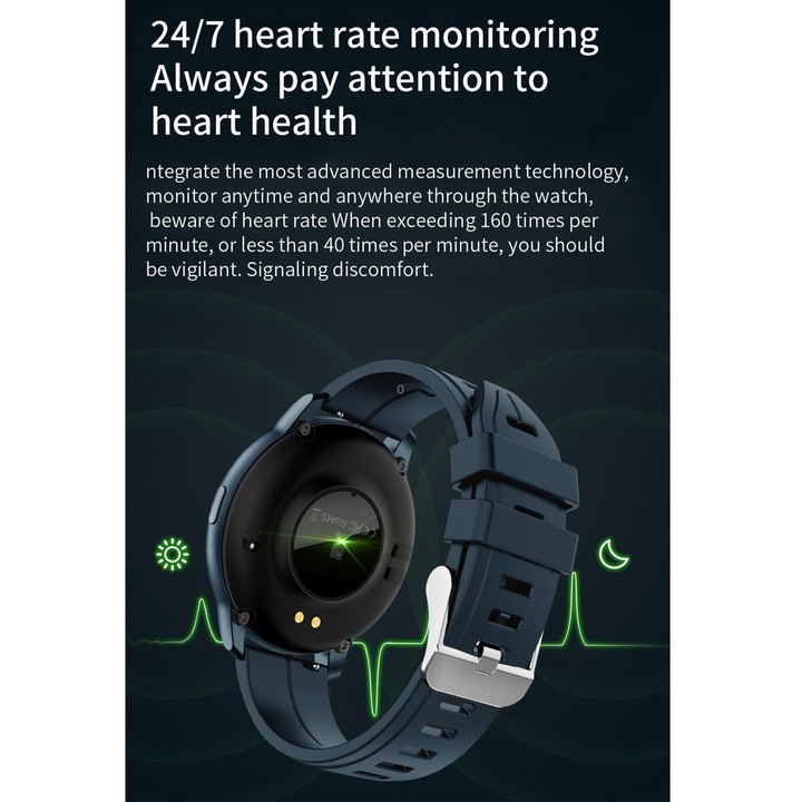CF22 1.3 inch IPS Color Screen IP67 Waterproof Smart Watch, Support Sleep Monitor / Heart Rate Monitor / Blood Pressure Monitor(
