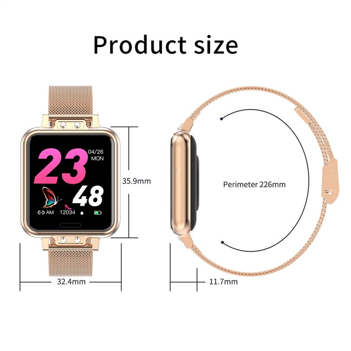 ZL13 1.22 inch Color Screen IP67 Waterproof Smart Watch, Support Sleep Monitor / Heart Rate Monitor / Menstrual Cycle Reminder,