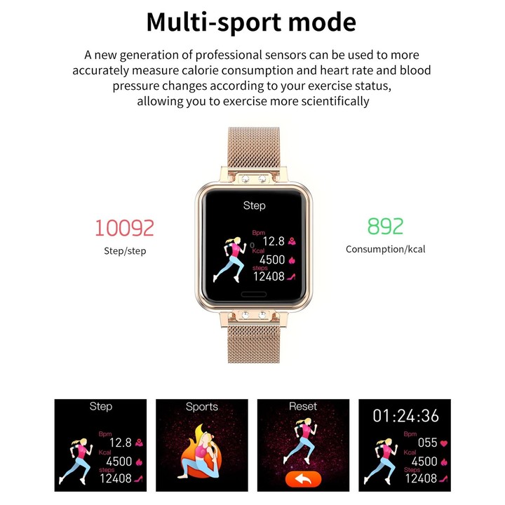 ZL13 1.22 inch Color Screen IP67 Waterproof Smart Watch, Support Sleep Monitor / Heart Rate Monitor / Menstrual Cycle Reminder,
