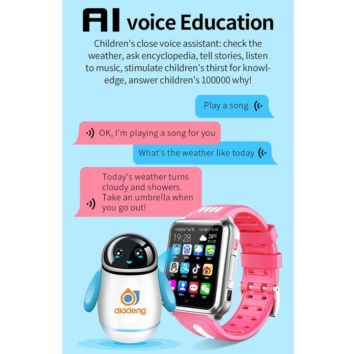 H1 1.54 inch Full-fit Screen Dual Cameras Smart Phone Watch, Support SIM Card / GPS Tracking / Real-time Trajectory / Temperatur