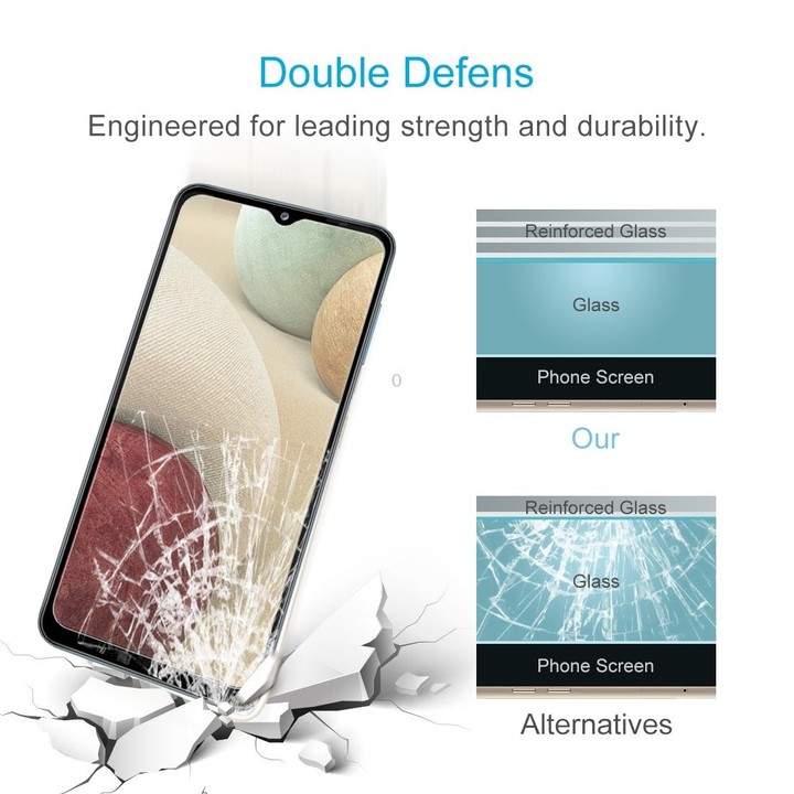 10 PCS For Samsung Galaxy A12 5G / A12 / A12 Nacho / M12 / A13 5G 0.26mm 9H 2.5D Tempered Glass Film