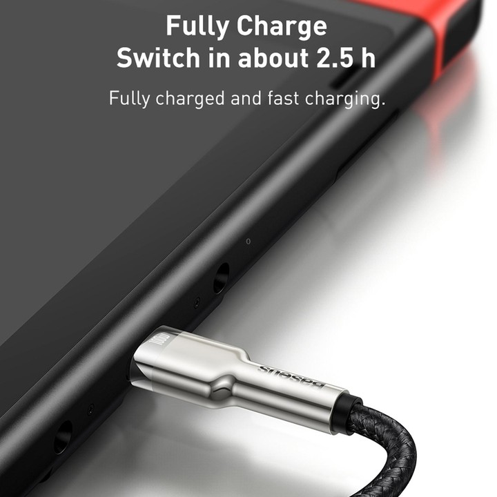 Baseus CATJK-C02 Cafule Series 100W Type-C / USB-C to Type-C / USB-C Metal Charging Data Cable, Length:1m(White)