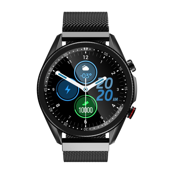 M98 1.28 inch IPS Color Screen IP67 Waterproof Smart Watch, Support Sleep Monitor / Heart Rate Monitor / Bluetooth Call, Style:S
