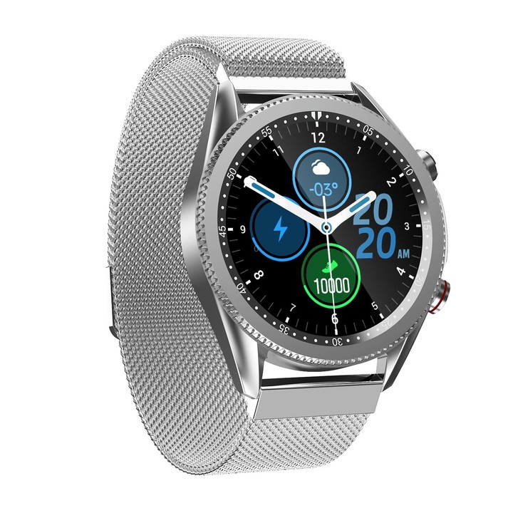 M98 1.28 inch IPS Color Screen IP67 Waterproof Smart Watch, Support Sleep Monitor / Heart Rate Monitor / Bluetooth Call, Style:S