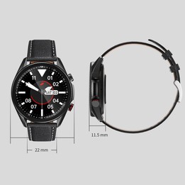 M98 1.28 inch IPS Color Screen IP67 Waterproof Smart Watch, Support Sleep Monitor / Heart Rate Monitor / Bluetooth Call, Style:S