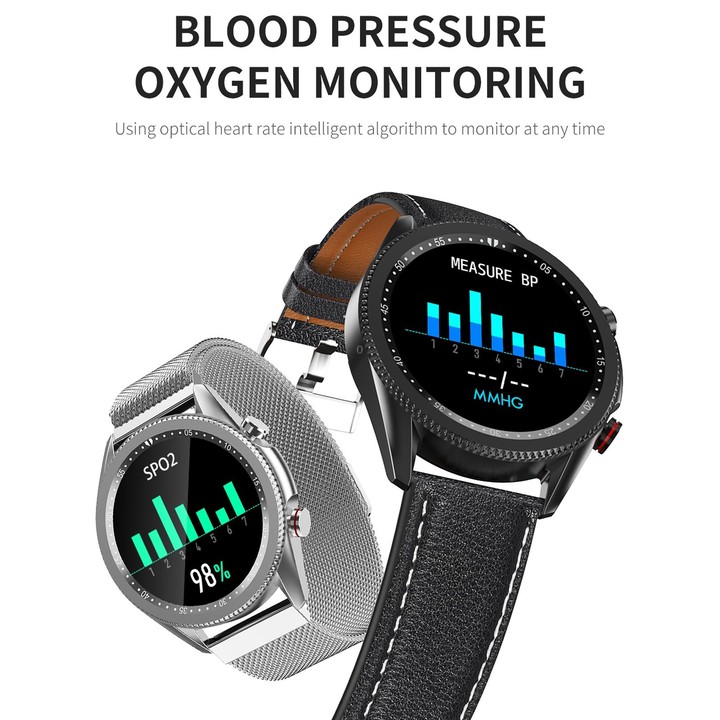 M98 1.28 inch IPS Color Screen IP67 Waterproof Smart Watch, Support Sleep Monitor / Heart Rate Monitor / Bluetooth Call, Style:L
