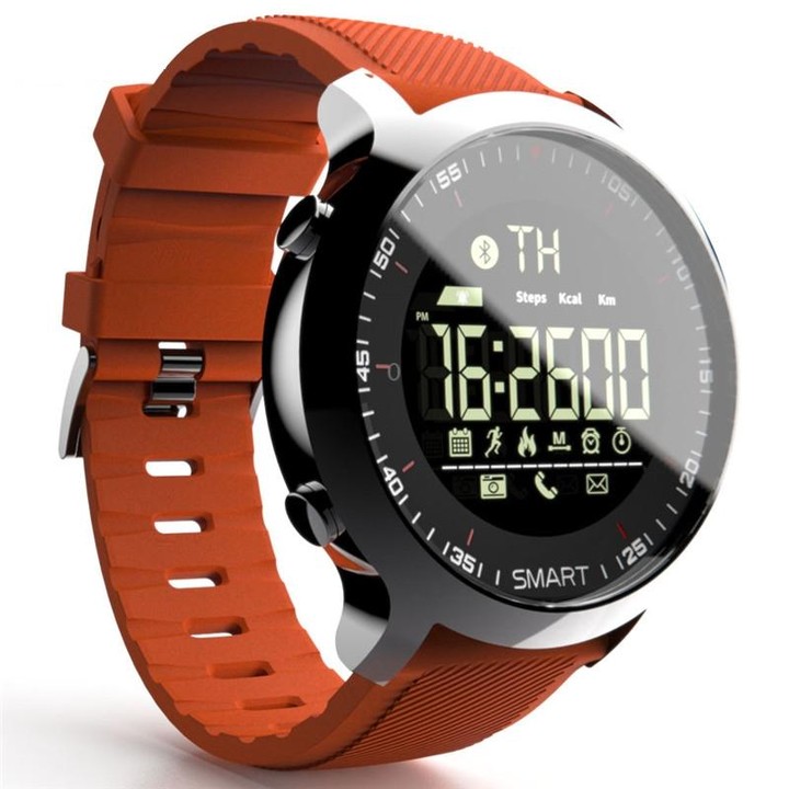 Lokmat MK18 1.1 inch Circle Screen IP68 Waterproof Smart Watch, Support Information Reminder / Remote Camera / Walking Motion Mo