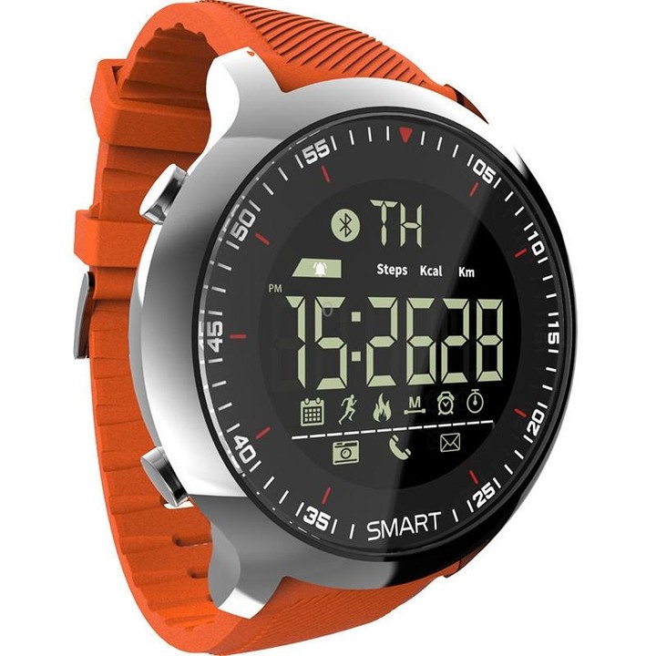 Lokmat MK18 1.1 inch Circle Screen IP68 Waterproof Smart Watch, Support Information Reminder / Remote Camera / Walking Motion Mo