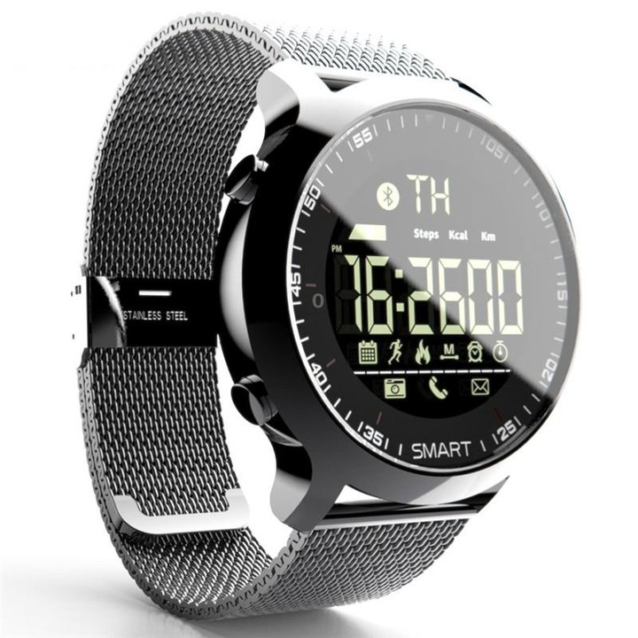 Lokmat MK18 1.1 inch Circle Screen IP68 Waterproof Smart Watch, Support Information Reminder / Remote Camera / Walking Motion Mo