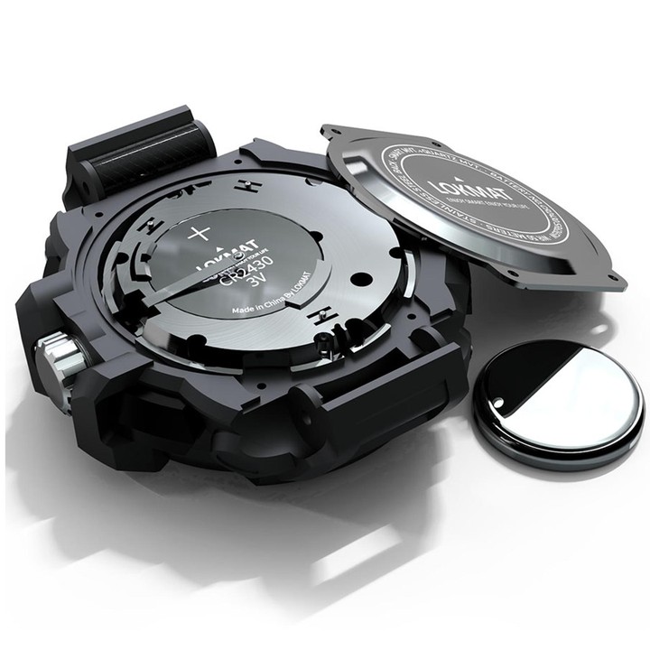 Lokmat MK28 1.4 inch FSTN Screen IP68 Waterproof Smart Watch, Support Information Reminder / Remote Camera / Sport Record(Green)