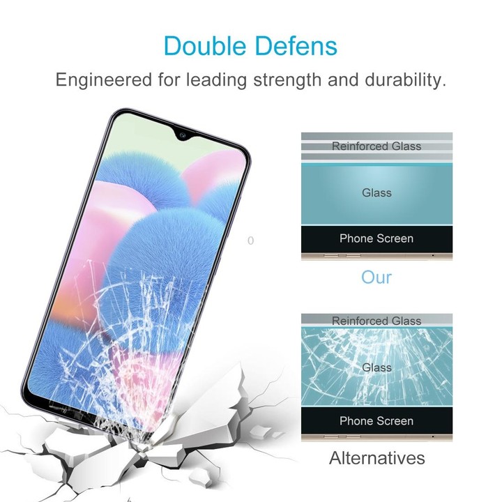 For Samsung Galaxy A30s 0.26mm 9H 2.5D Tempered Glass Film