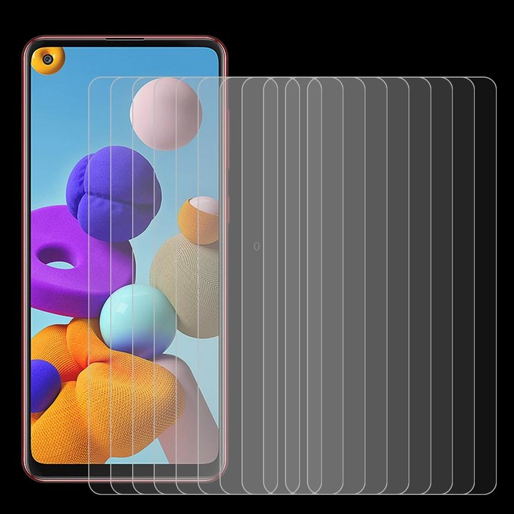 For Samsung Galaxy A21s 10pcs 0.26mm 9H 2.5D Tempered Glass Film