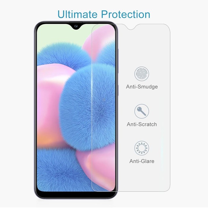 For Samsung Galaxy A30s 10 PCS 0.26mm 9H 2.5D Tempered Glass Film