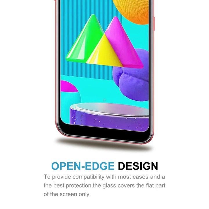 For Samsung Galaxy M01 50 PCS 0.26mm 9H 2.5D Tempered Glass Film