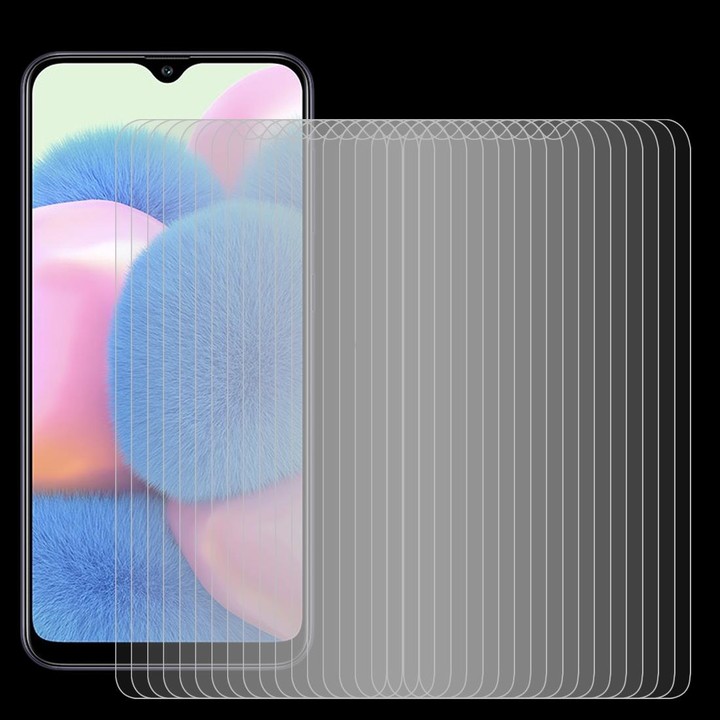 For Samsung Galaxy A30s 50 PCS 0.26mm 9H 2.5D Tempered Glass Film