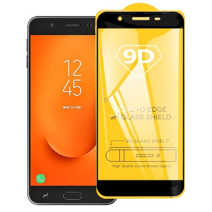 For Samsung Galaxy J7 Prime 2 9D Full Glue Full Screen Tempered Glass Film