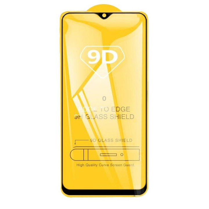 For Samsung Galaxy M20 25 PCS 9D Full Glue Full Screen Tempered Glass Film