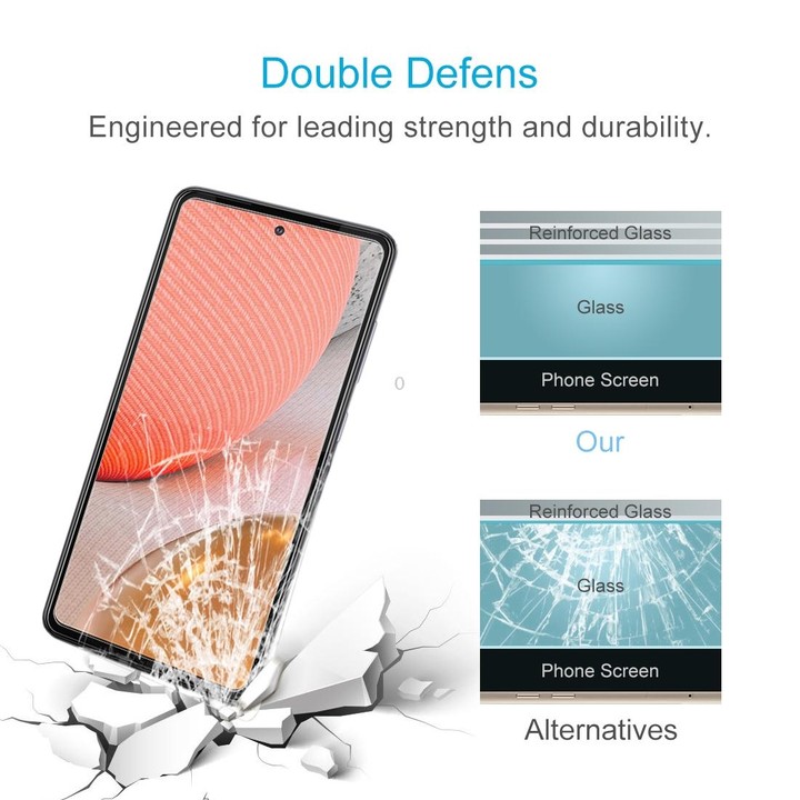 For Samsung Galaxy A72 5G / 4G 0.26mm 9H 2.5D Tempered Glass Film