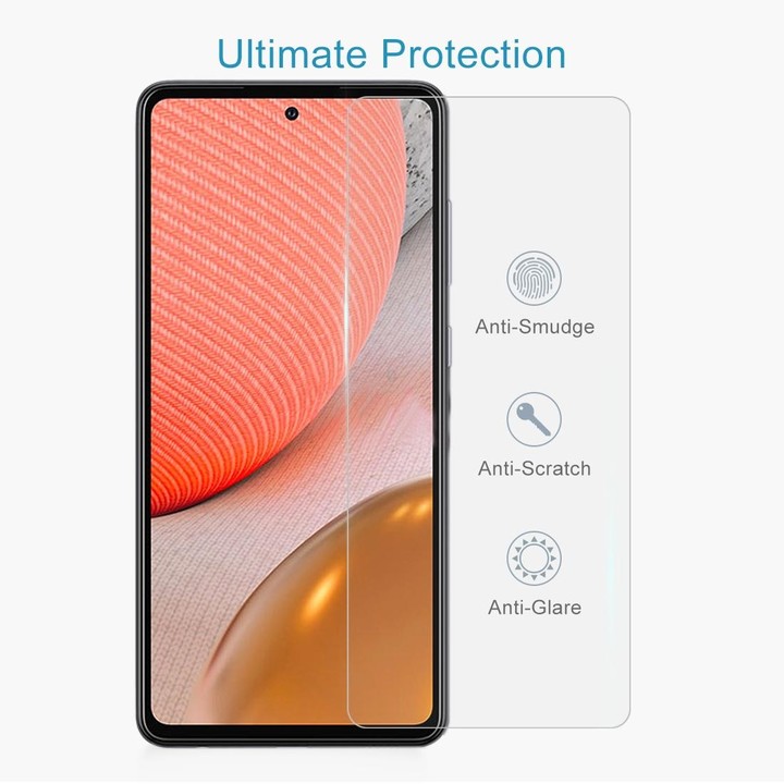 For Samsung Galaxy A72 5G / 4G 0.26mm 9H 2.5D Tempered Glass Film