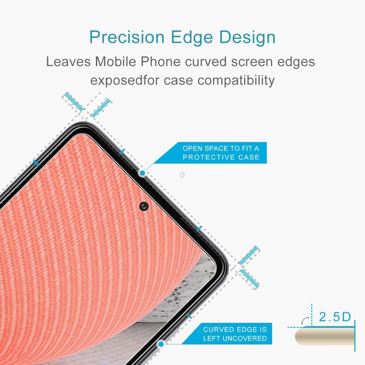 For Samsung Galaxy A72 5G / 4G 0.26mm 9H 2.5D Tempered Glass Film