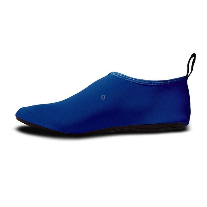 Non-slip Wear-resisting Thick Rubber Sole Diving Shoes and Socks, One Pair, Size:XXL (Blue)
