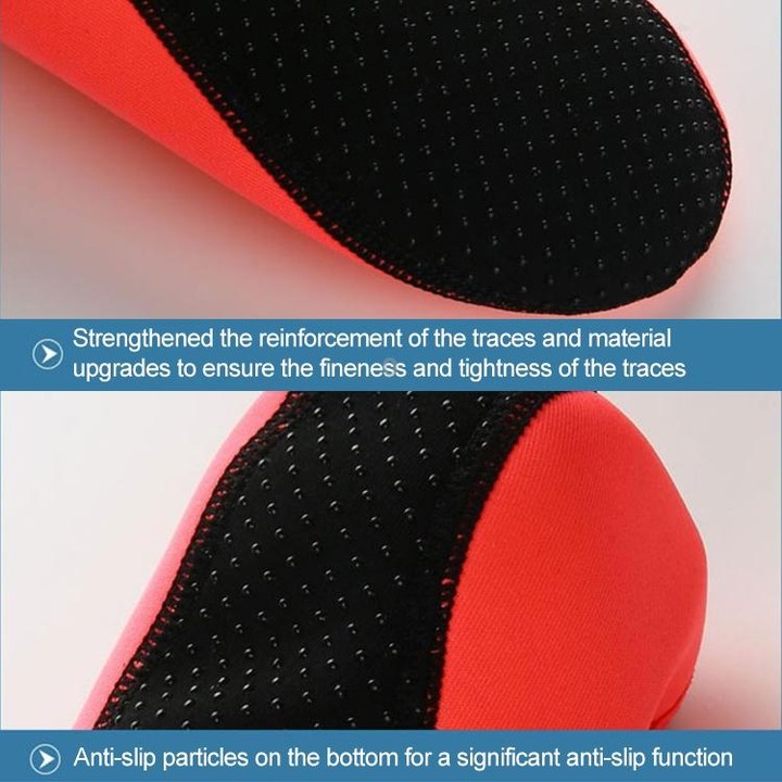 Non-slip Plastic Grain Texture Thick Cloth Sole Solid Color Diving Shoes and Socks, One Pair, Size:XXL (Black)