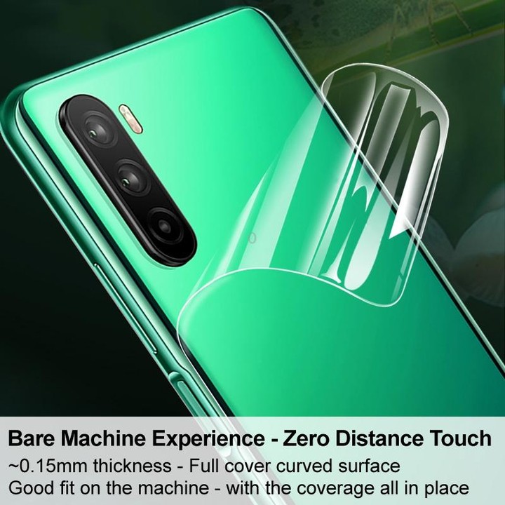 For Samsung Galaxy S21 Ultra 5G 2pcs IMAK 0.15mm Curved Full Screen Protector Hydrogel Film Back Protector