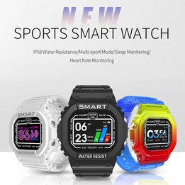 K16 1.14 inch TFT Color Screen IP68 Waterproof Smart Watch, Support Bluetooth Music / Sleep Monitoring / Heart Rate Monitoring(C