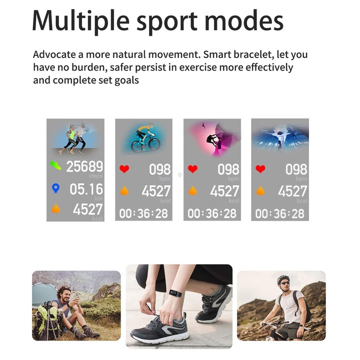 X4 1.14 inch HD Screen Bluetooth Earphone Smart Bracelet, Support Sleep Monitoring / Body Temperature Monitoring / Heart Rate Mo