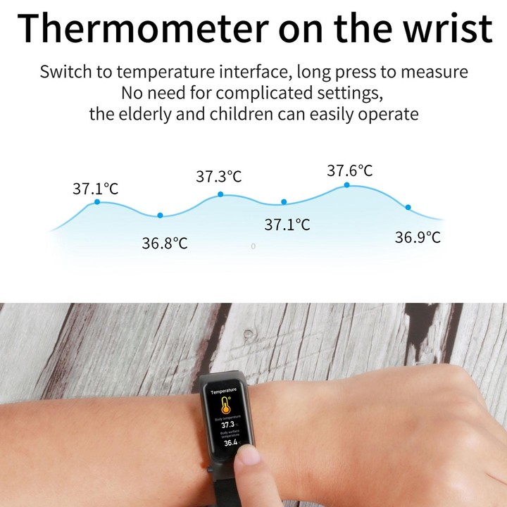 X4 1.14 inch HD Screen Bluetooth Earphone Smart Bracelet, Support Sleep Monitoring / Body Temperature Monitoring / Heart Rate Mo