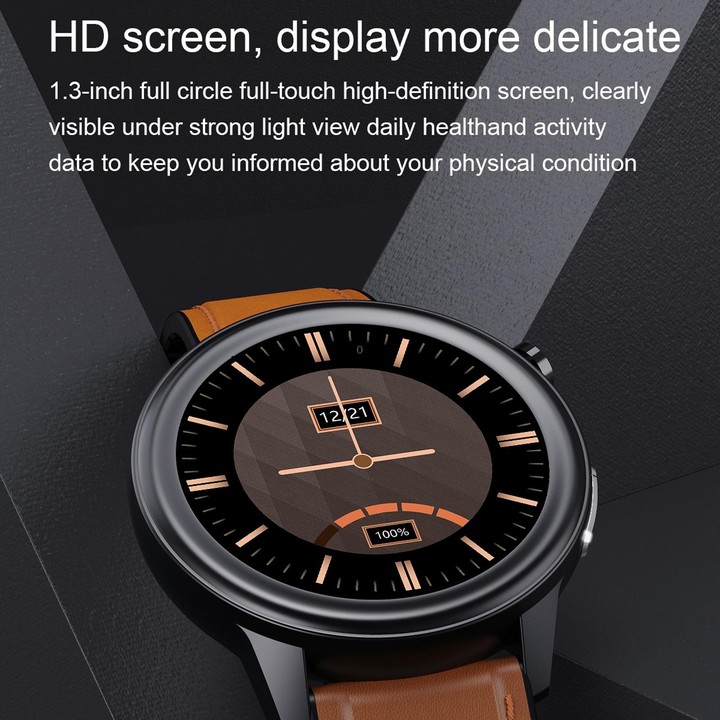 E80 1.3 inch TFT Color Screen IP68 Waterproof Smart Bracelet, Support Blood Oxygen Monitoring / Body Temperature Monitoring / He
