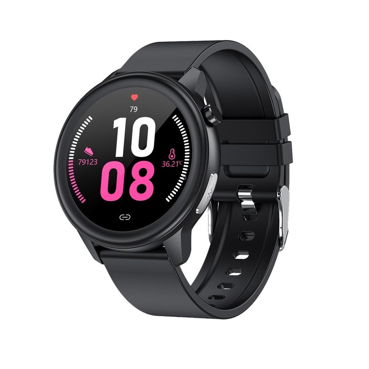 E80 1.3 inch TFT Color Screen IP68 Waterproof Smart Bracelet, Support Blood Oxygen Monitoring / Body Temperature Monitoring / He