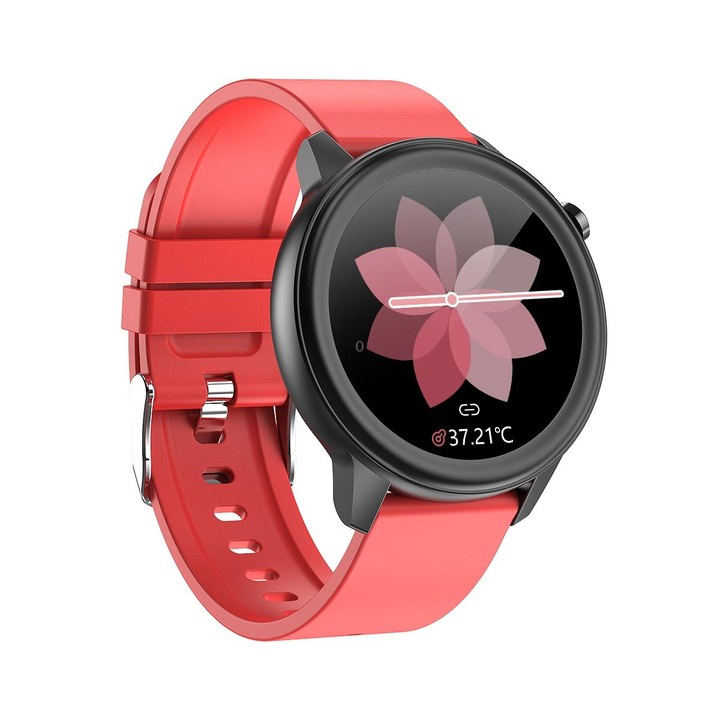 E80 1.3 inch TFT Color Screen IP68 Waterproof Smart Bracelet, Support Blood Oxygen Monitoring / Body Temperature Monitoring / He