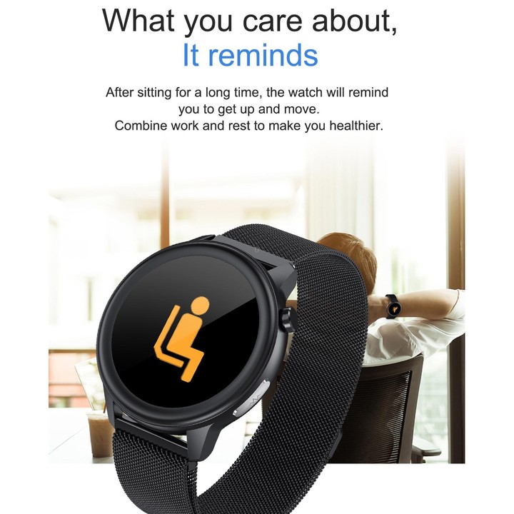 E80 1.3 inch TFT Color Screen IP68 Waterproof Smart Bracelet, Support Blood Oxygen Monitoring / Body Temperature Monitoring / He