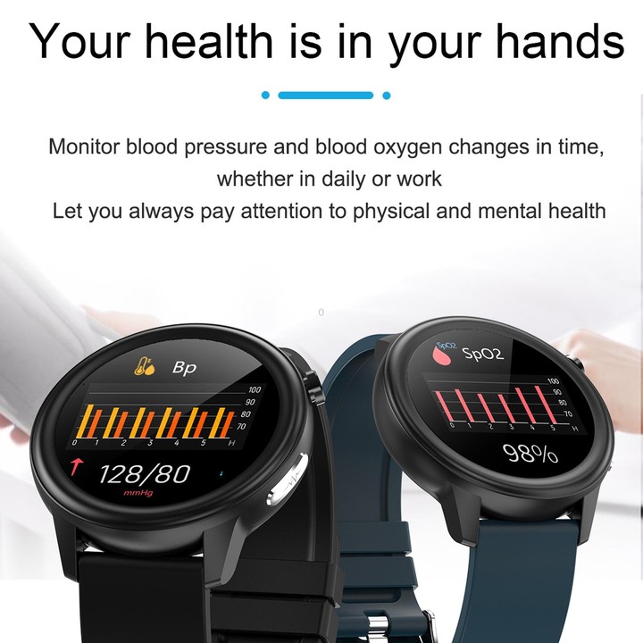 E80 1.3 inch TFT Color Screen IP68 Waterproof Smart Bracelet, Support Blood Oxygen Monitoring / Body Temperature Monitoring / He