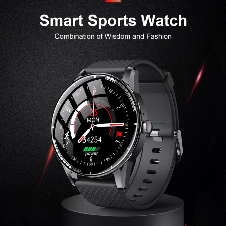 H6 1.28 inch Touch Screen IP67 Waterproof Smart Watch, Support Bluetooth Call / Sleep Monitoring / Heart Rate Monitoring(Black)