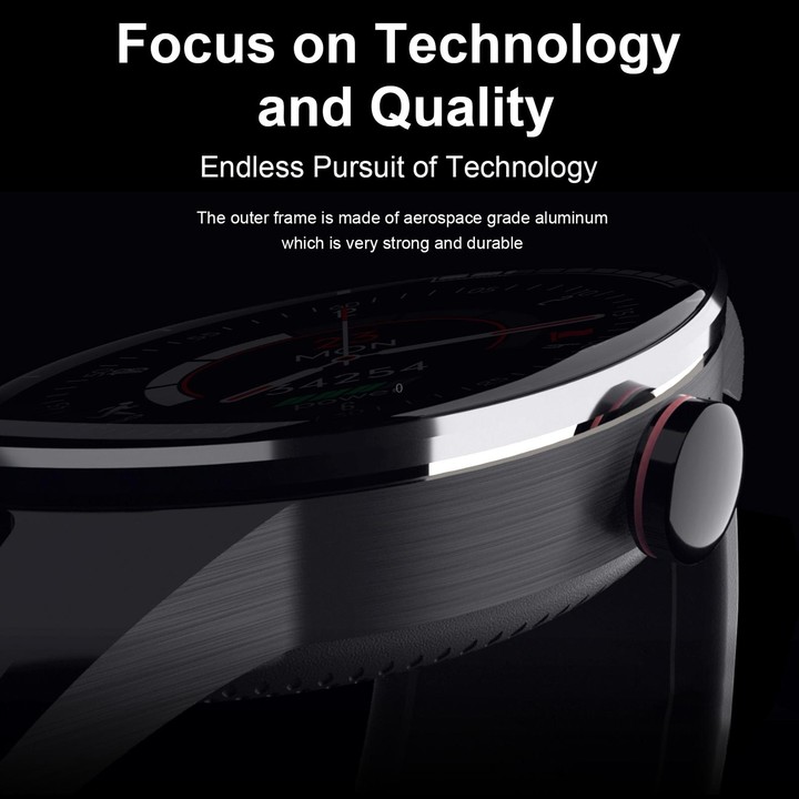 H6 1.28 inch Touch Screen IP67 Waterproof Smart Watch, Support Bluetooth Call / Sleep Monitoring / Heart Rate Monitoring(Black)