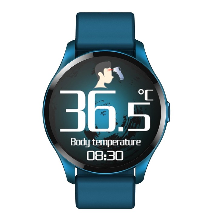 T88 1.28 inch TFT Color Screen IP67 Waterproof Smart Watch, Support Body Temperature Monitoring / Sleep Monitoring / Heart Rate