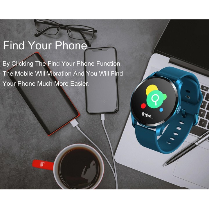 T88 1.28 inch TFT Color Screen IP67 Waterproof Smart Watch, Support Body Temperature Monitoring / Sleep Monitoring / Heart Rate