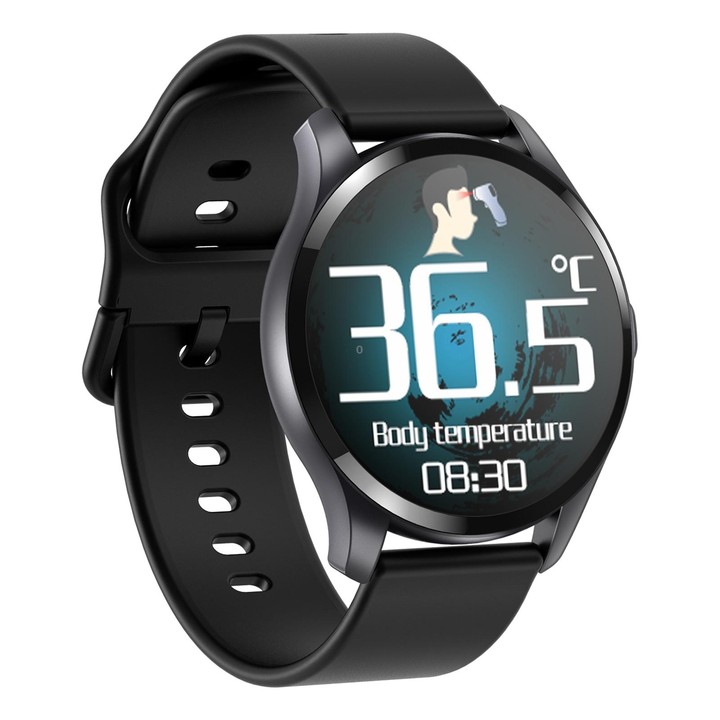 T88 1.28 inch TFT Color Screen IP67 Waterproof Smart Watch, Support Body Temperature Monitoring / Sleep Monitoring / Heart Rate