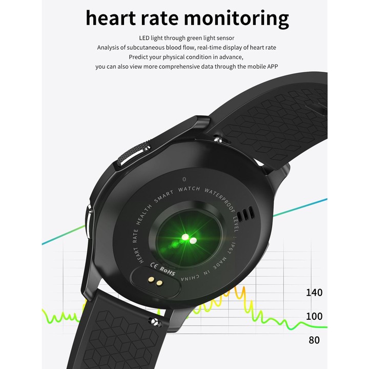 W68 1.54 inch Touch Screen IP67 Waterproof Smart Bracelet, Support Blood Oxygen Monitoring / Bluetooth Call / Heart Rate Monitor