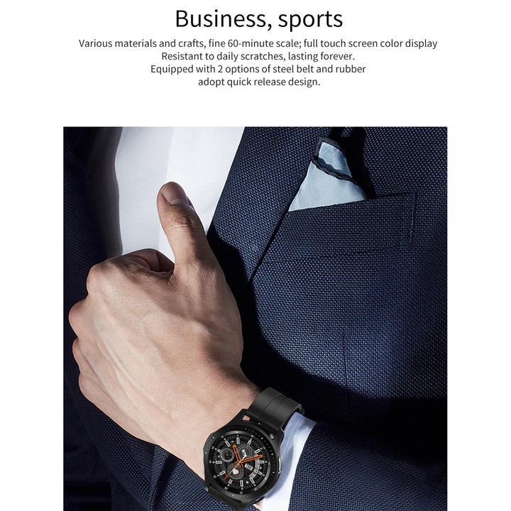 W68 1.54 inch Touch Screen IP67 Waterproof Smart Bracelet, Support Blood Oxygen Monitoring / Bluetooth Call / Heart Rate Monitor