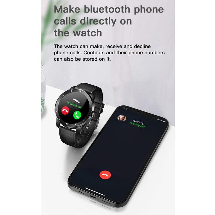 MX12 1.3 inch IPS Color Screen IP68 Waterproof Smart Watch, Support Bluetooth Call / Sleep Monitoring / Heart Rate Monitoring, S
