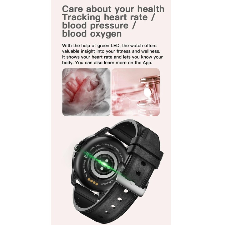 MX12 1.3 inch IPS Color Screen IP68 Waterproof Smart Watch, Support Bluetooth Call / Sleep Monitoring / Heart Rate Monitoring, S