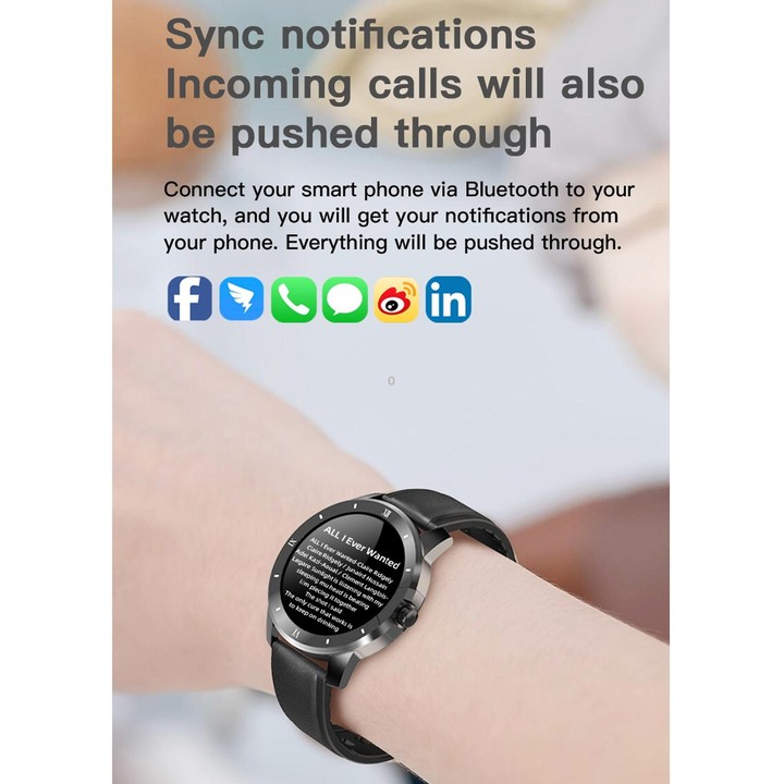 MX12 1.3 inch IPS Color Screen IP68 Waterproof Smart Watch, Support Bluetooth Call / Sleep Monitoring / Heart Rate Monitoring, S