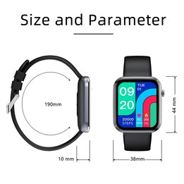Z15 1.69 inch Touch Screen IP67 Waterproof Smart Watch, Support Blood Pressure Monitoring / Sleep Monitoring / Heart Rate Monito