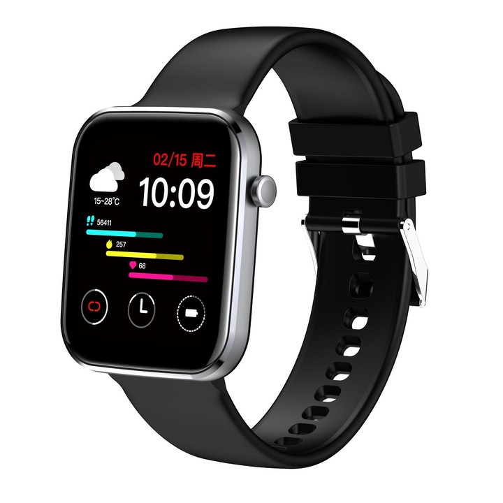 Z15 1.69 inch Touch Screen IP67 Waterproof Smart Watch, Support Blood Pressure Monitoring / Sleep Monitoring / Heart Rate Monito