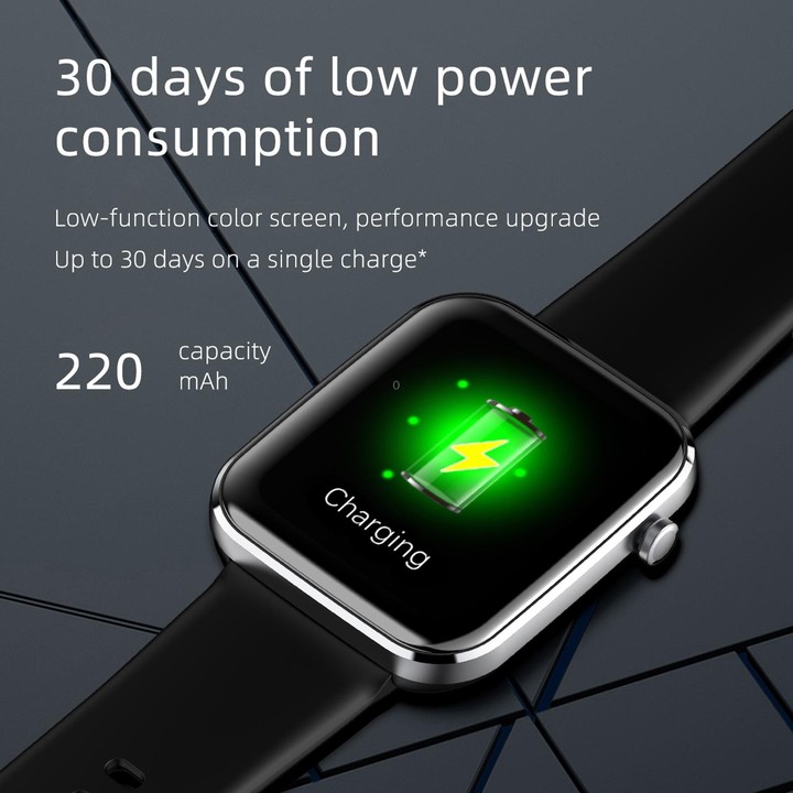 Z15 1.69 inch Touch Screen IP67 Waterproof Smart Watch, Support Blood Pressure Monitoring / Sleep Monitoring / Heart Rate Monito